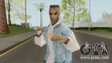 XXXTentacion Skin V2 for GTA San Andreas