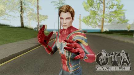 Iron Spider Unmasked From Spiderman Unlimited for GTA San Andreas