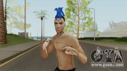 XXXTentacion Skin V3 for GTA San Andreas