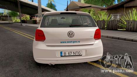 Volkswagen Polo GTI 2014 v1 for GTA San Andreas