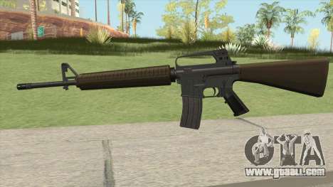 M16A2 Partial Desert Camo (Stock Mag) for GTA San Andreas