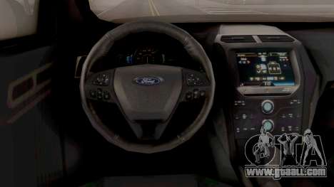 Ford Explorer 2016 SFPD for GTA San Andreas