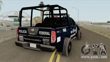 Nissan Frontier (Policia Federal Division) for GTA San Andreas
