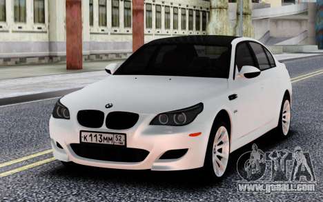 BMW M5 E60 BELA for GTA San Andreas