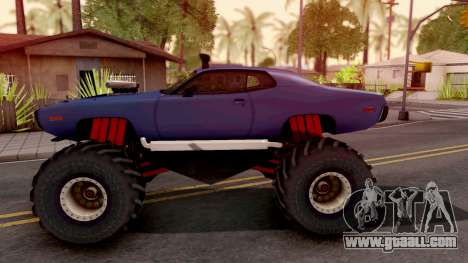 Plymouth GTX Monster Truck 1972 for GTA San Andreas