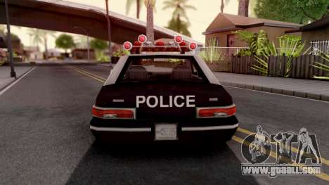Police Car GTA III Xbox for GTA San Andreas
