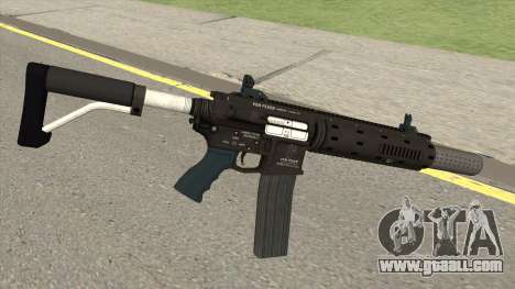 Carbine Rifle GTA V Silenced (Extended Clip) for GTA San Andreas