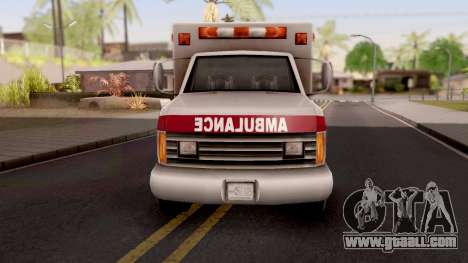 Ambulance GTA III Xbox for GTA San Andreas