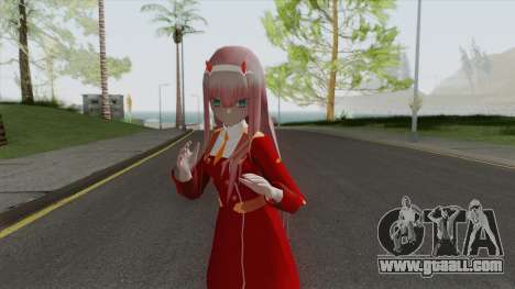 Zero Two (Darling in the Franxx) for GTA San Andreas