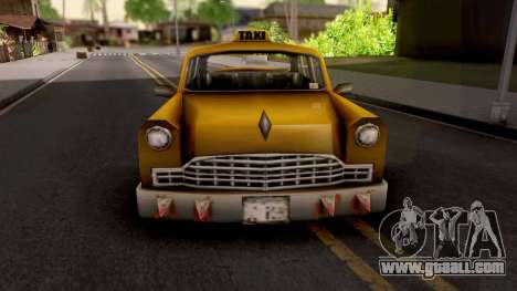 Borgine Cab GTA III for GTA San Andreas