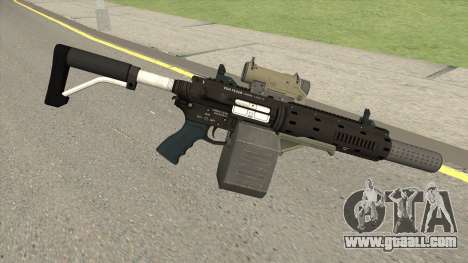 Carbine Rifle V1 (Grip, Silenced, Tactical) for GTA San Andreas