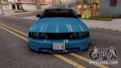 Ford Mustang GT 2008 for GTA San Andreas