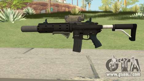 Carbine Rifle V2 (Grip, Silenced, Tactical) for GTA San Andreas