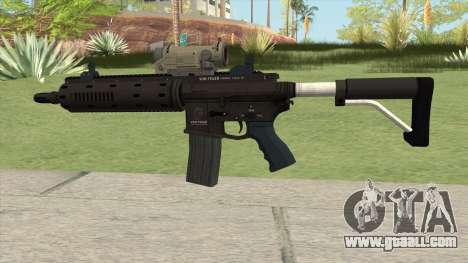 Carbine Rifle GTA V V2 (Flashlight, Tactical) for GTA San Andreas