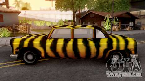 Zebra Cab from GTA VC for GTA San Andreas