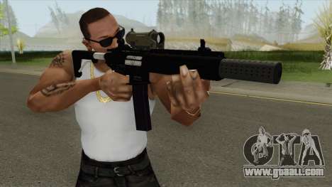 Carbine Rifle GTA V V3 (Silenced, Tactical) for GTA San Andreas
