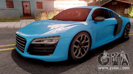 Audi R8 V10 Plus for GTA San Andreas