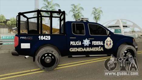 Nissan Frontier (Policia Federal Division) for GTA San Andreas