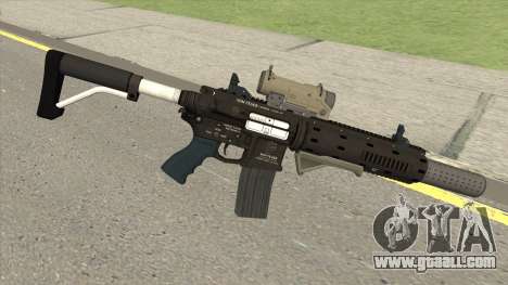 Carbine Rifle V2 (Grip, Silenced, Tactical) for GTA San Andreas