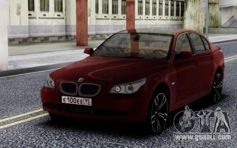 BMW 530XD E60 for GTA San Andreas