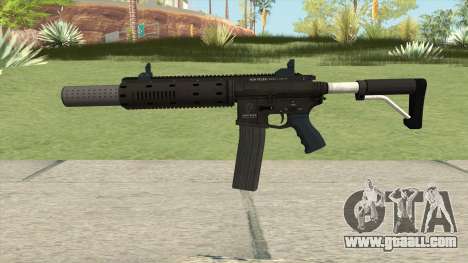 Carbine Rifle GTA V V3 (Silenced, Flashlight) for GTA San Andreas