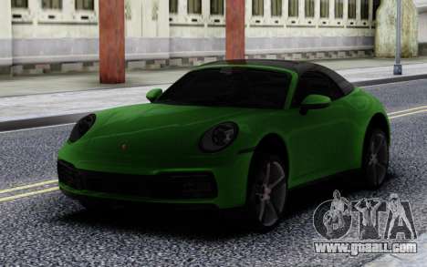 Porsche 911 Cabriolet Carrera 4S 2020 for GTA San Andreas