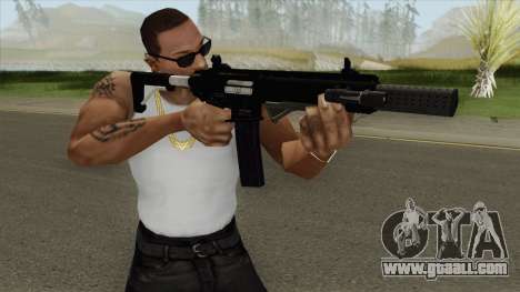 Carbine Rifle V3 (Flashlight, Grip, Silenced) for GTA San Andreas