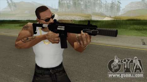 Carbine Rifle GTA V V2 (Silenced, Flashlight) for GTA San Andreas