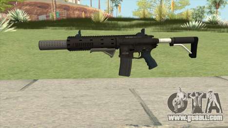 Carbine Rifle V2 (Flashlight, Grip, Silenced) for GTA San Andreas