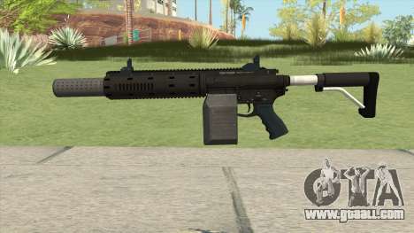 Carbine Rifle GTA V Silenced (Box Clip) for GTA San Andreas