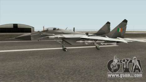 MiG-29 Indian Air Force for GTA San Andreas