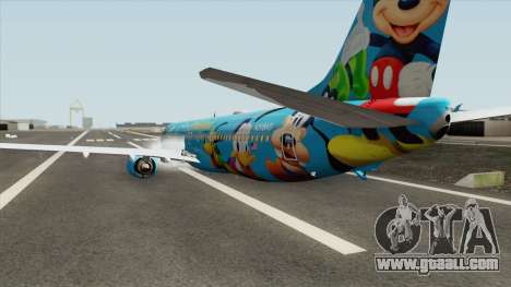 Boeing 737-900 (Disneyland Livery) for GTA San Andreas
