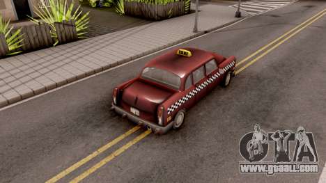 Borgine Cab from GTA 3 for GTA San Andreas