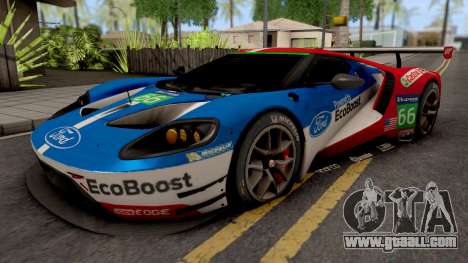 Ford Racing GT Le Mans Racecar for GTA San Andreas