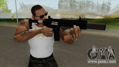 Carbine Rifle GTA V Default (Grip, Silenced) for GTA San Andreas