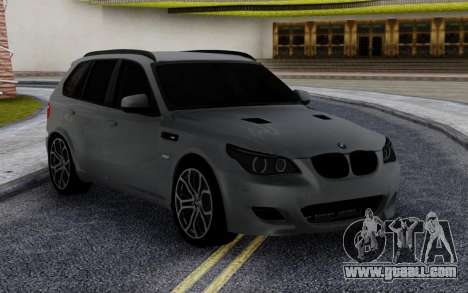 BMW X5M E70 with M5 E60 face for GTA San Andreas