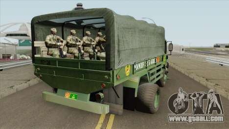 Isuzu Truck (Army) for GTA San Andreas