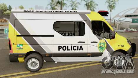 Renault Master 2017 (Policia Militar Do Parana) for GTA San Andreas