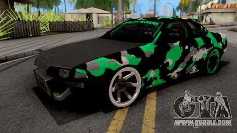 Nissan Skyline R32 Drift Camo v4 for GTA San Andreas