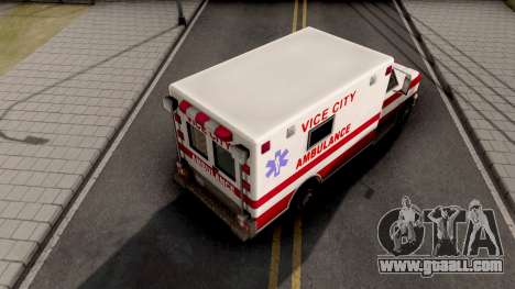 Ambulance GTA VC Xbox for GTA San Andreas