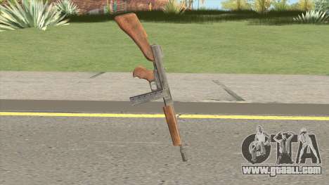 Thompson SMG (Tommy Gun) From PUBG for GTA San Andreas
