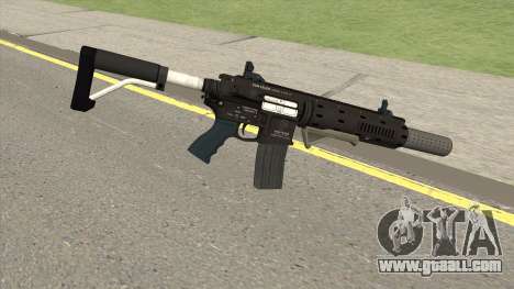 Carbine Rifle GTA V Default (Grip, Silenced) for GTA San Andreas