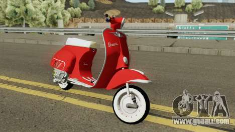 Vespa 150SS Red Style for GTA San Andreas