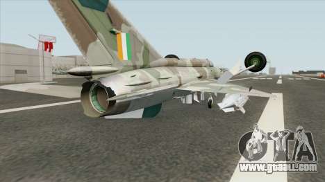 New MiG-21 for GTA San Andreas