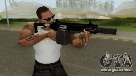 Carbine Rifle V1 (Flashlight, Grip, Silenced) for GTA San Andreas