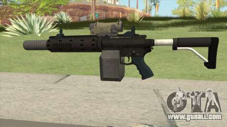 Carbine Rifle GTA V V1 (Silenced, Tactical) for GTA San Andreas