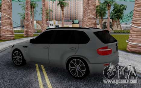 BMW X5M E70 with M5 E60 face for GTA San Andreas