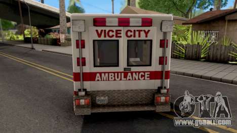 Ambulance GTA VC Xbox for GTA San Andreas