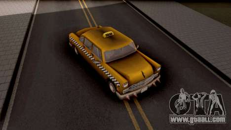 Borgine Cab GTA III Xbox for GTA San Andreas
