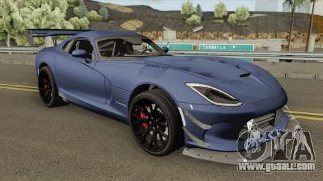 Dodge ACR Viper Aero Extreme 2017 for GTA San Andreas